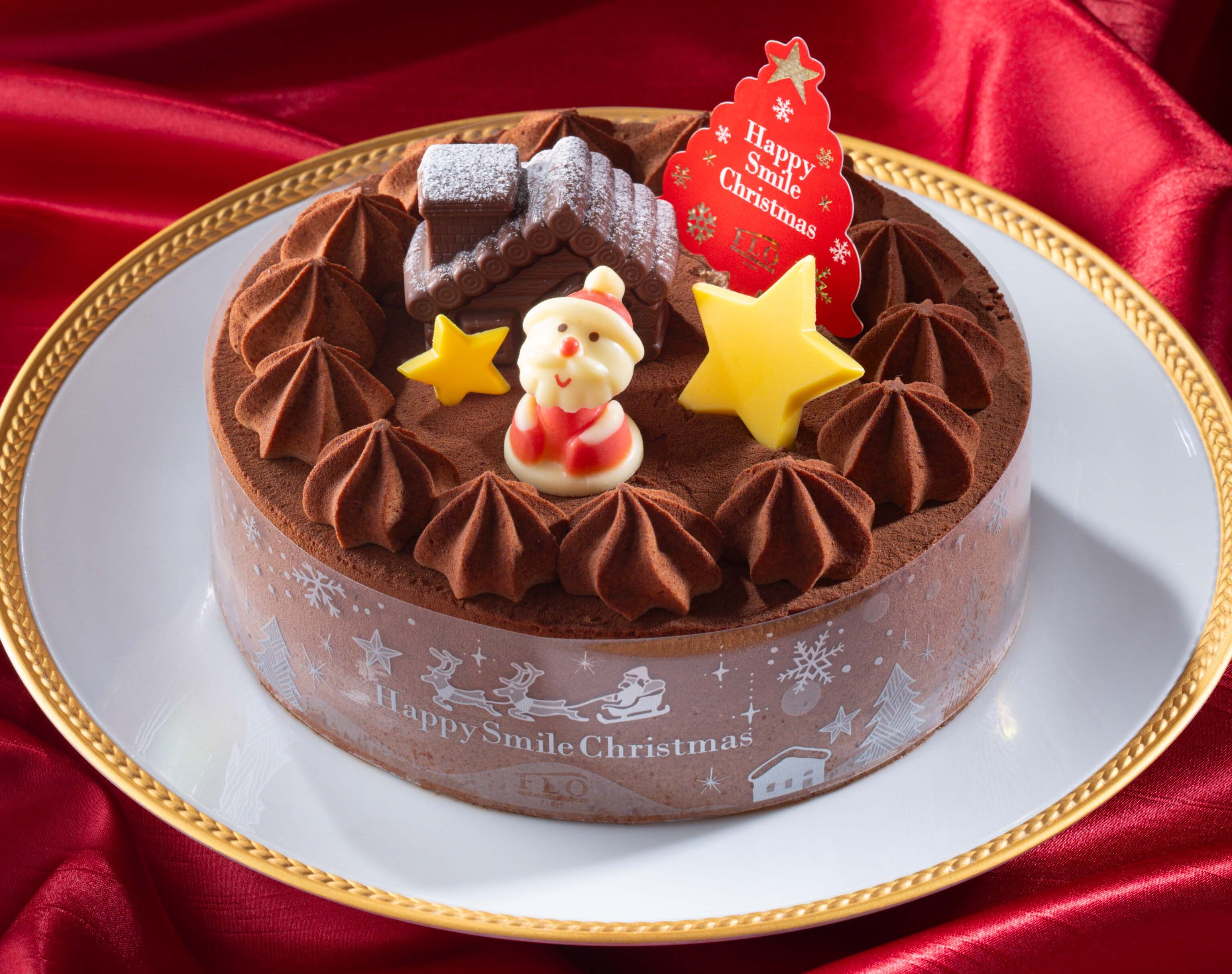 Xmasチョコレートムースケーキ